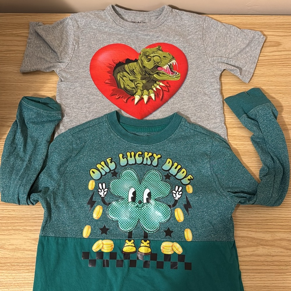 Pair of Boy’s Holiday Shirts